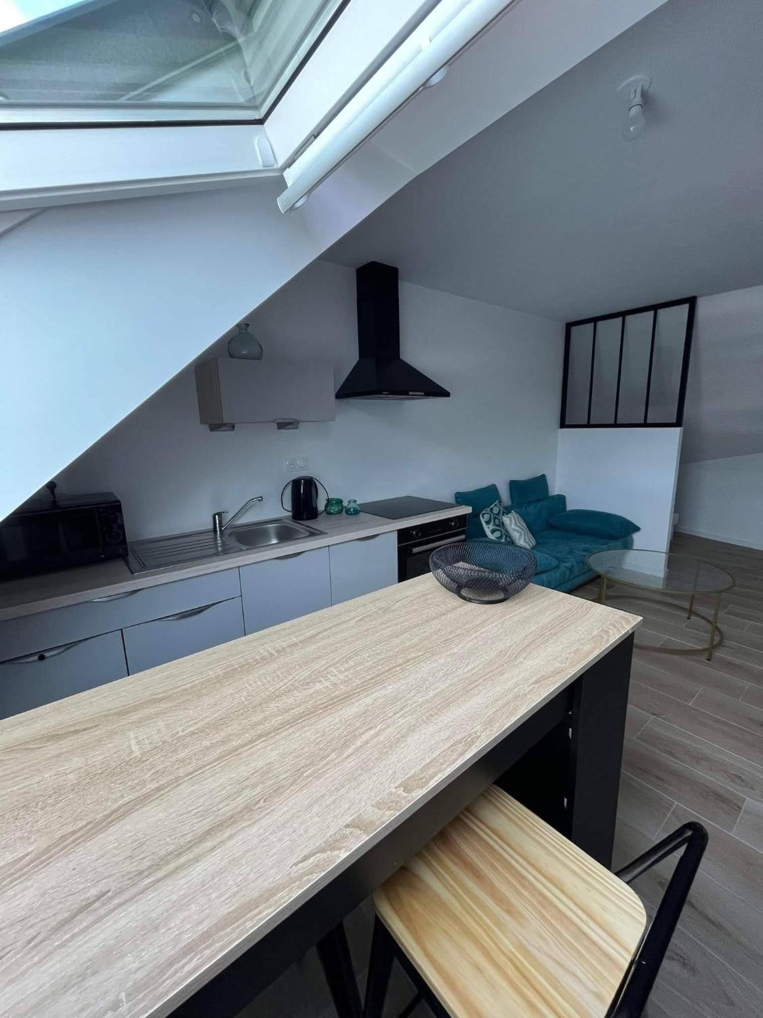 Studio Bord De Mer Lomener เปลอเมอร์ ภายนอก รูปภาพ